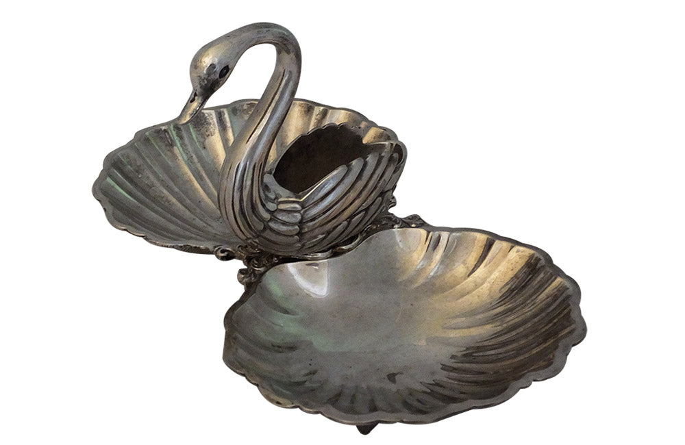 SWAN HORS D'OEUVRE DISH