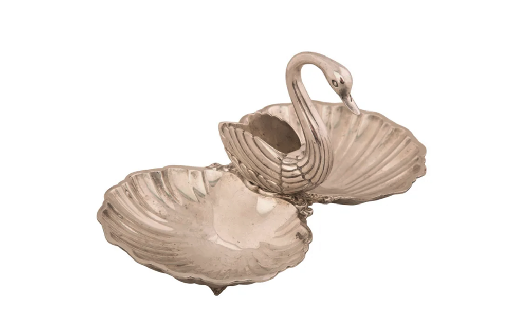 SWAN HORS D'OEUVRE DISH