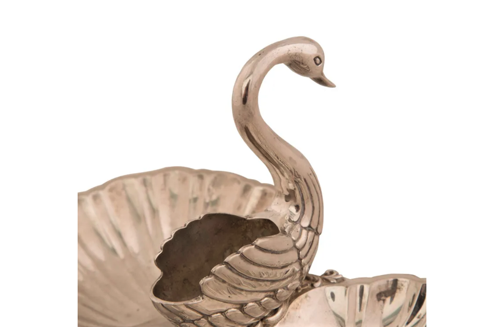 SWAN HORS D'OEUVRE DISH