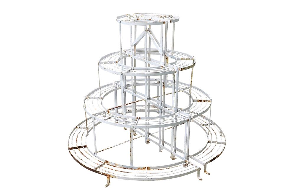 PAIR OF LARGE VINTAGE PLANT STANDS