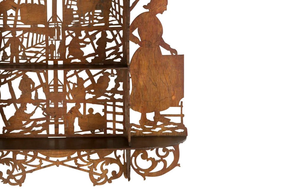 RARE ART-POPULAIRE HANGING SHELVES