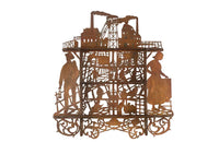 RARE ART-POPULAIRE HANGING SHELVES