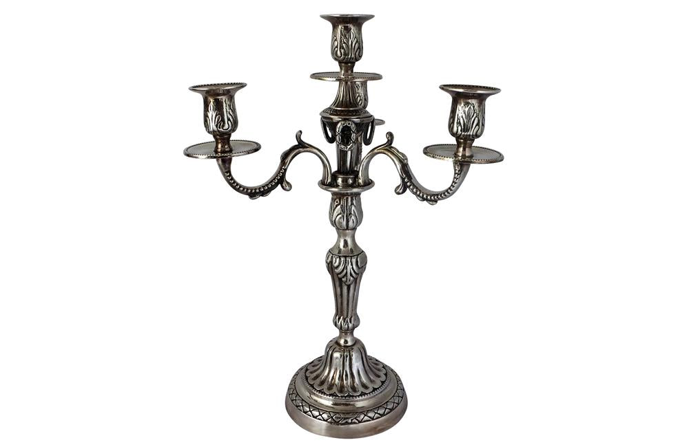 PAIR OF NEO-CLASSICAL REVIVAL CANDLEABRAS