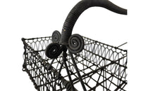 FRENCH 19TH CENTURY WIREWORK GLASS CARRIER