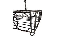 FRENCH WIREWORK GLASS CARRIER