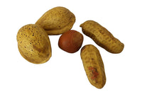 BIG, DECORATIVE TERRACOTTA TROMPE L'OEIL FRUIT & NUTS