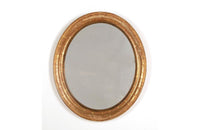 19TH CENTURY FRENCH OVAL MIRROR