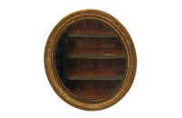 19TH CENTURY FRENCH OVAL MIRROR