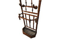 FAUX BAMBOO HALL STAND