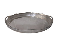 ELEGANT SILVERPLATE OVAL TRAY