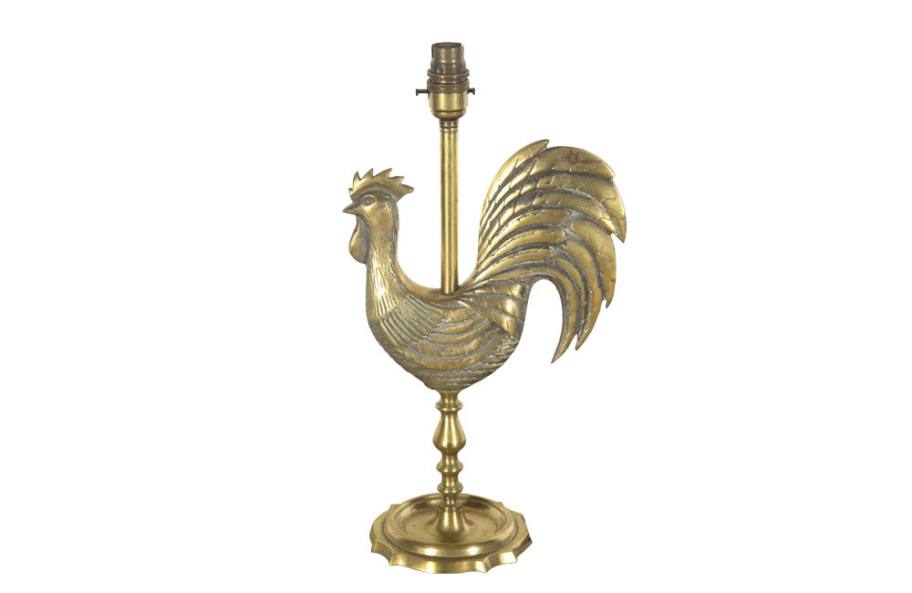 VINTAGE ROOSTER TABLE LAMP