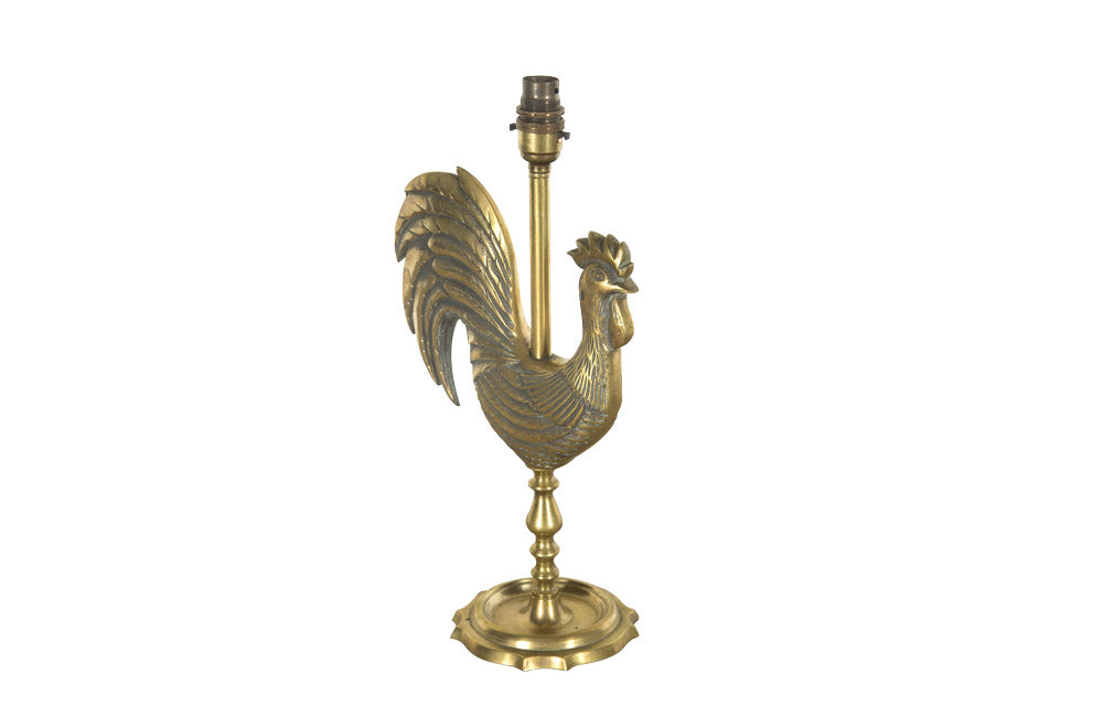 VINTAGE ROOSTER TABLE LAMP