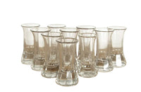 TEN THUMBNAIL CUT SHOT/VODKA GLASSES