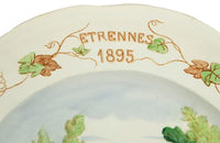 PAIR OF LARGE ADVERTISING PLATES