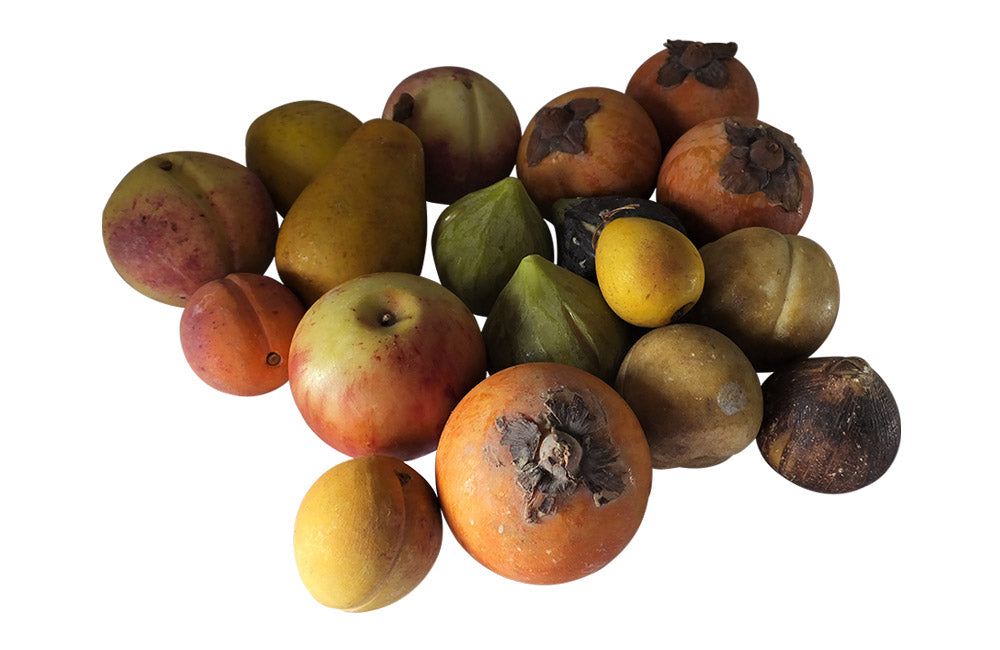 EIGHTEEN TROMPE L'OEIL MARBLE FRUIT