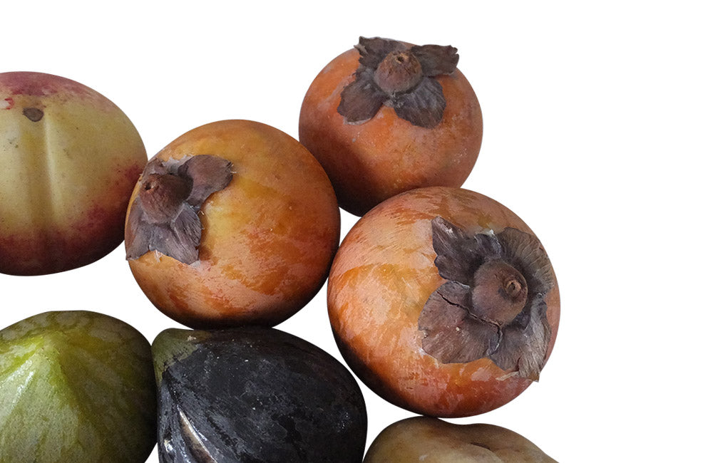EIGHTEEN TROMPE L'OEIL MARBLE FRUIT