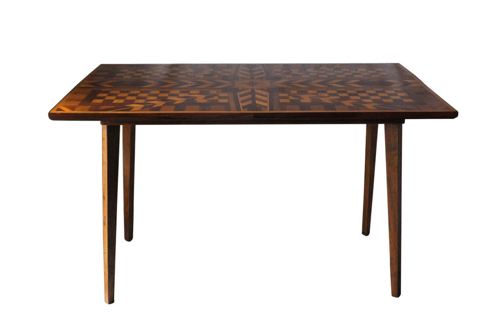 UNIQUE MARQUETRY TABLE