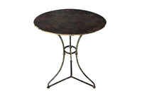 FRENCH IRON GUERIDON TABLE