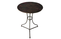 FRENCH IRON GUERIDON TABLE