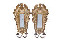PAIR OF ITALIAN WALL APPLIQUES