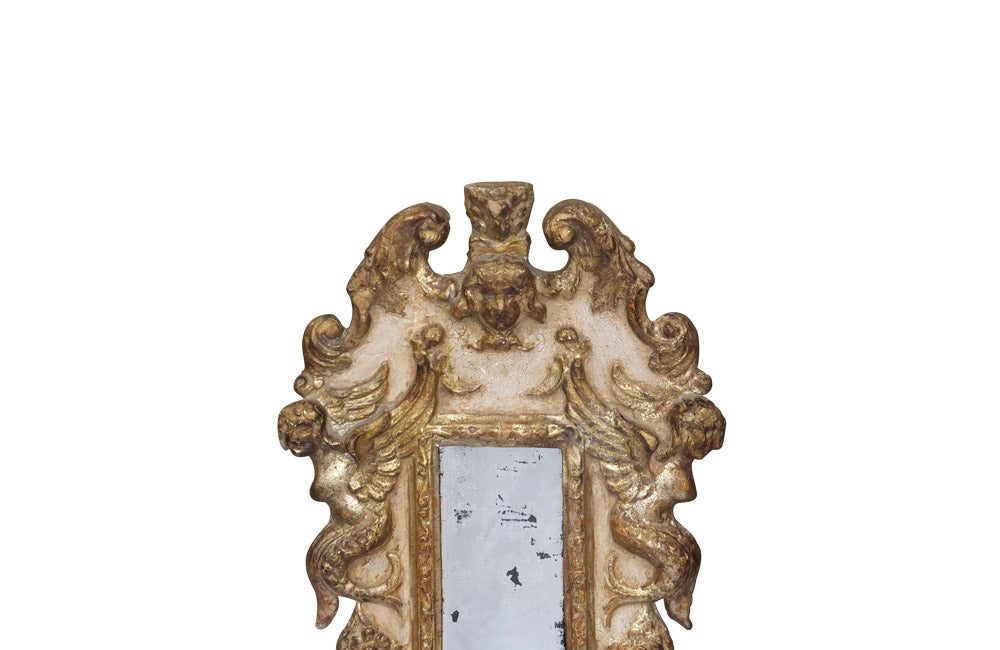 PAIR OF ITALIAN WALL APPLIQUES