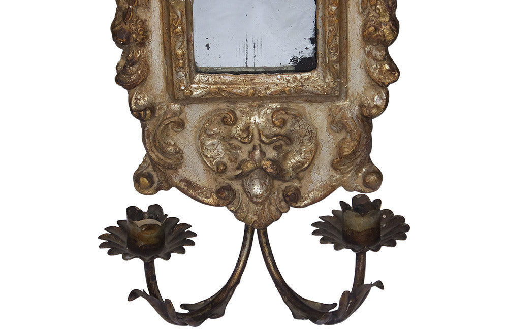 PAIR OF ITALIAN WALL APPLIQUES