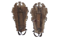 PAIR OF ITALIAN WALL APPLIQUES