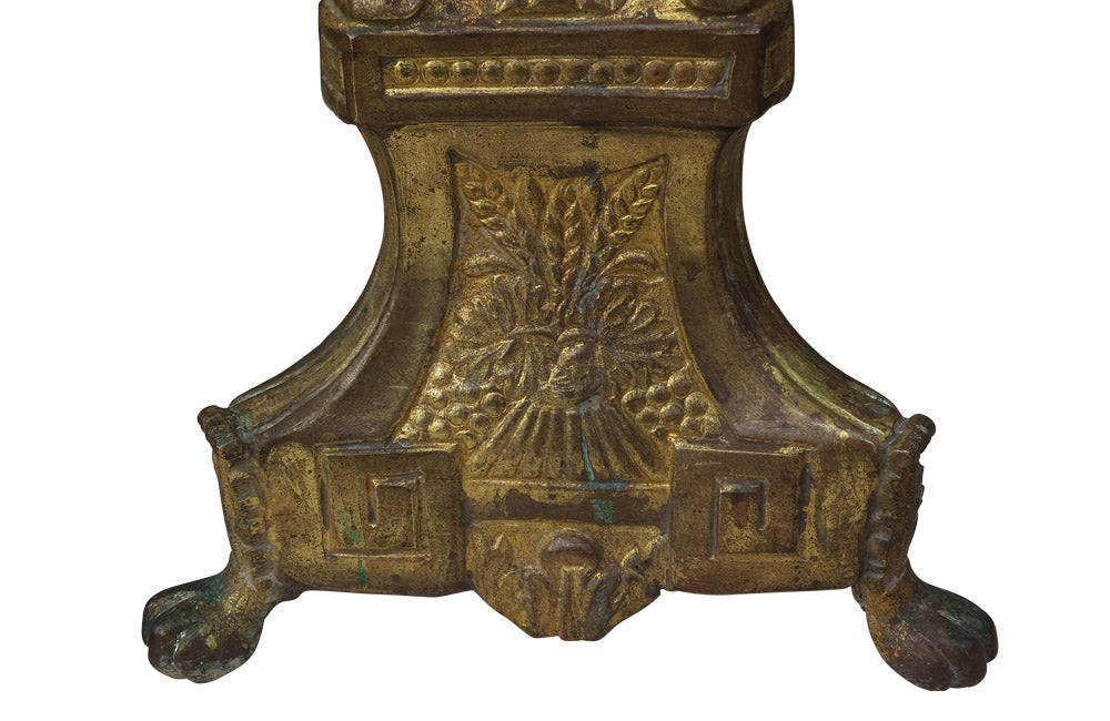 SET OF SIX EARLY 19TH CENTURY PRICKET STICKS