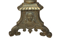 Pair Of Brass Ecclesiastic Lamps