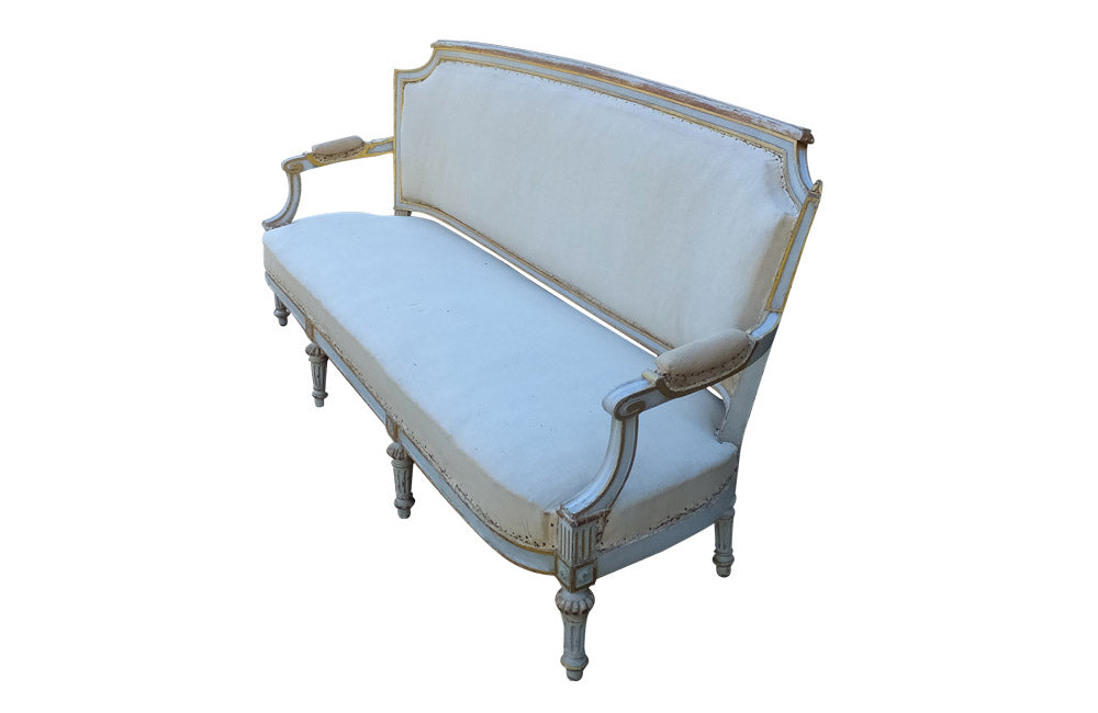 LOUIS XVI REVIVAL CANAPE