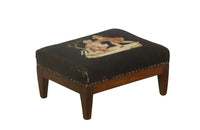 CHARMING TAPESTRY FOOTSTOOL