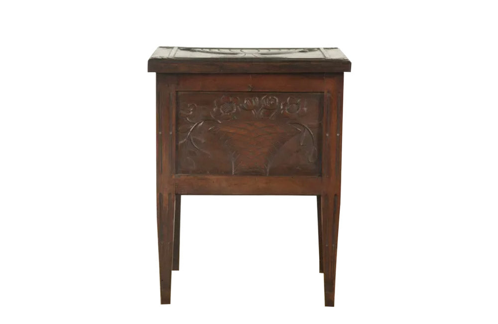 19TH CENTURY SLIPPER BOX