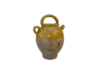 GLAZED FRENCH POTTERY CRUCHE