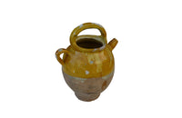 GLAZED FRENCH POTTERY CRUCHE