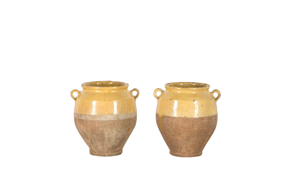 PAIR OF CONFIT POTS