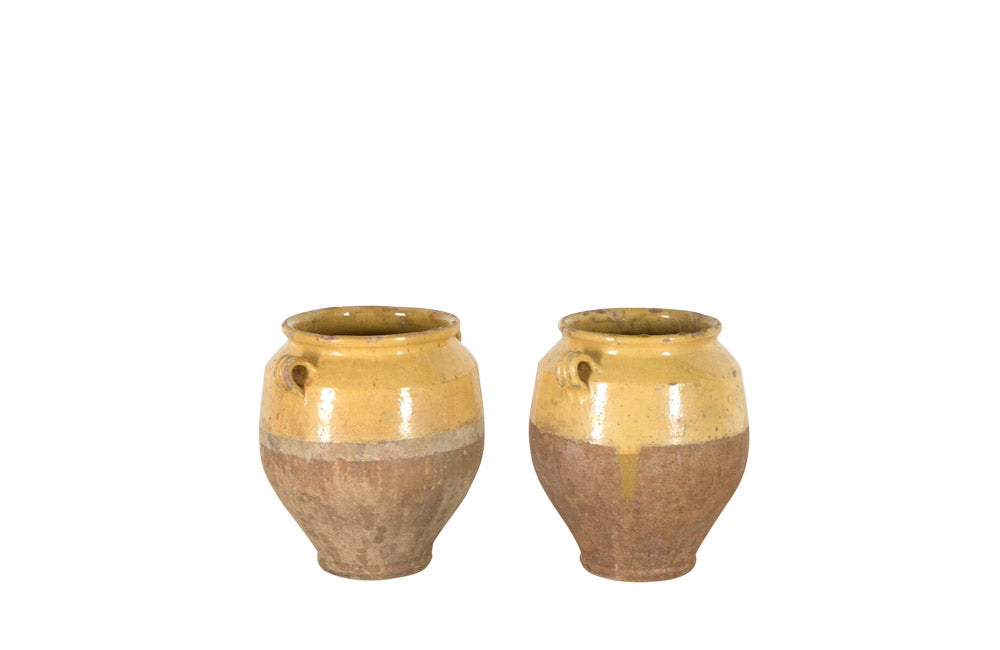 PAIR OF CONFIT POTS