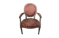 PAIR OF LOUIS XVI REVIVAL ARMCHAIRS