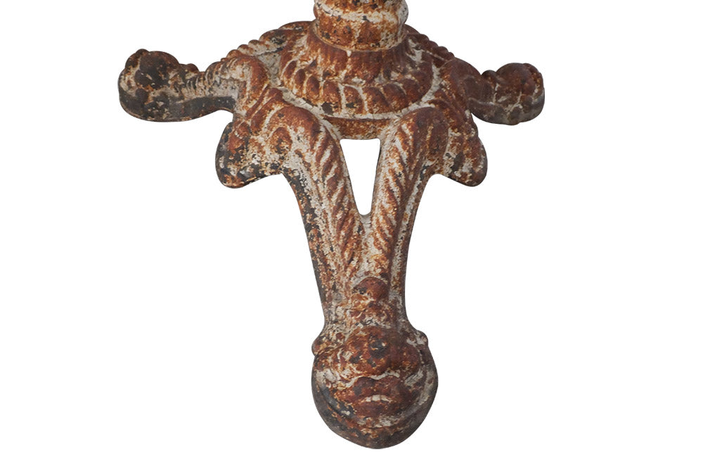 FRENCH GARDEN IRON GUERIDON TABLE