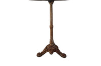 FRENCH GARDEN IRON GUERIDON TABLE