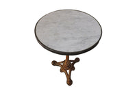 FRENCH GARDEN IRON GUERIDON TABLE
