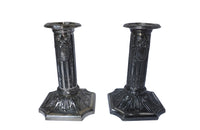 PAIR OF NE0-CLASSICAL REVIVAL CANDLESTICKS