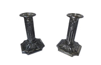 PAIR OF NE0-CLASSICAL REVIVAL CANDLESTICKS