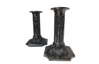 PAIR OF NE0-CLASSICAL REVIVAL CANDLESTICKS