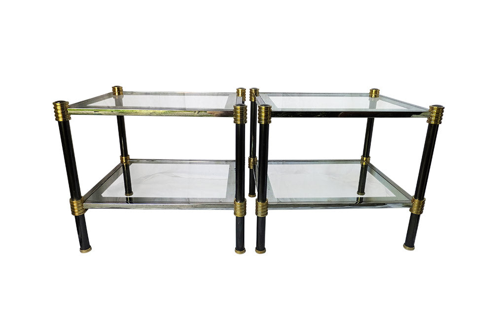 PAIR OF VINTAGE SIDE TABLES