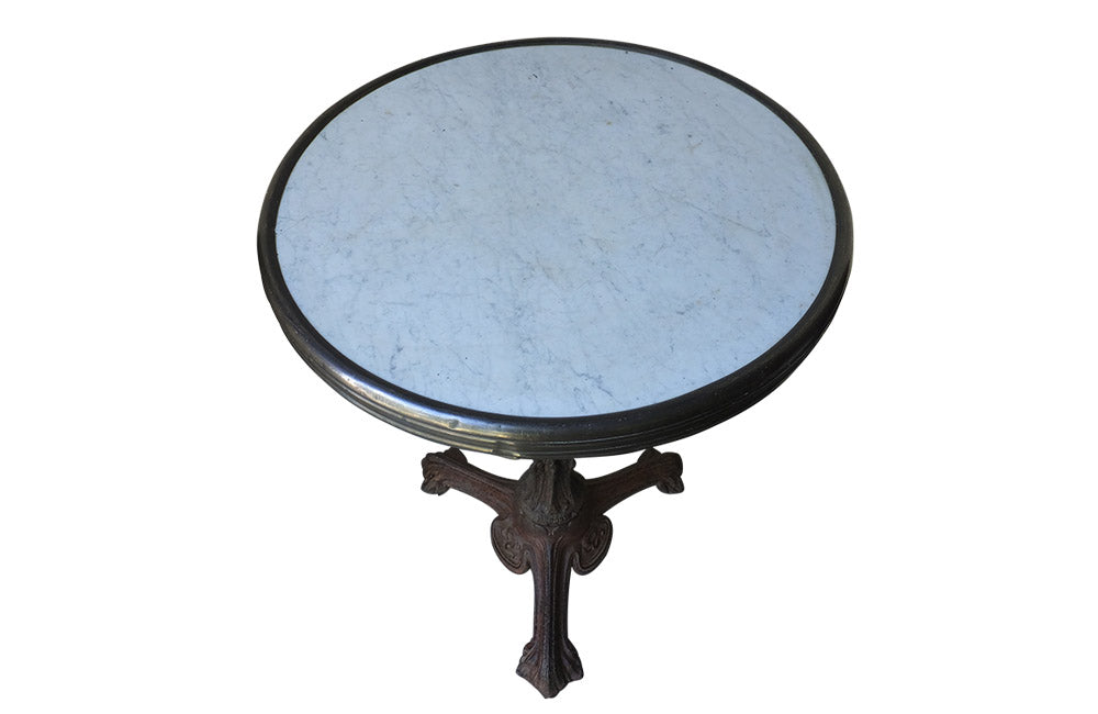 ART NOUVEAU GUERIDON -ANTIQUE FRNECH TABLES - AD & PS ANTIQUES
