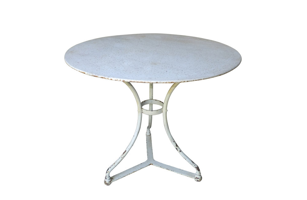 FRENCH IRON GARDEN TABLE