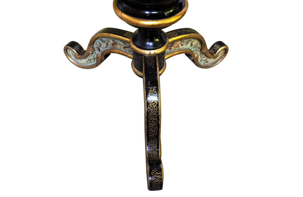 DECORATIVE ITALIAN TILT-TOP TABLE