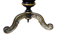 DECORATIVE ITALIAN TILT-TOP TABLE