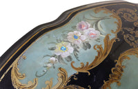 DECORATIVE ITALIAN TILT-TOP TABLE