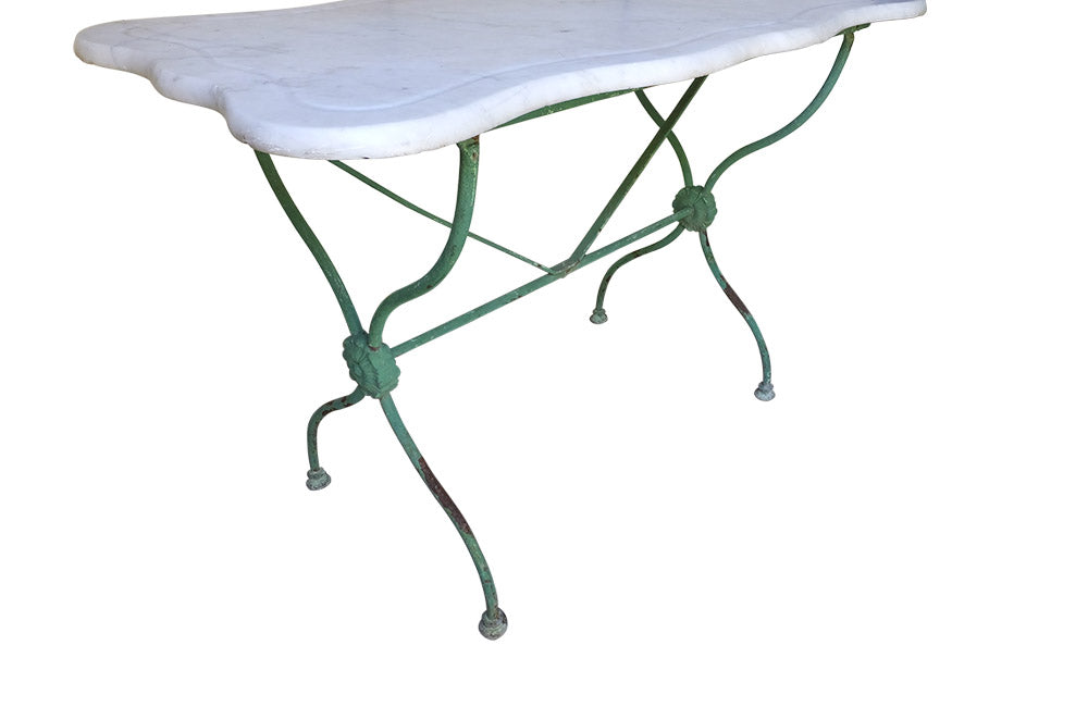 FRENCH IRON GARDEN TABLE